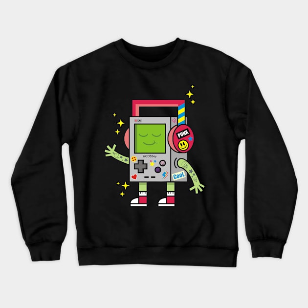 GOODboy Crewneck Sweatshirt by Alien cat